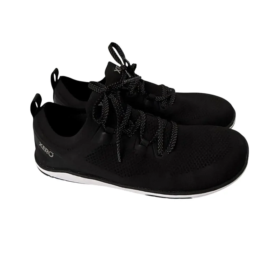 Xero Nexus Knit Shoes Women’s Size 7 Black White Minimalist Barefoot